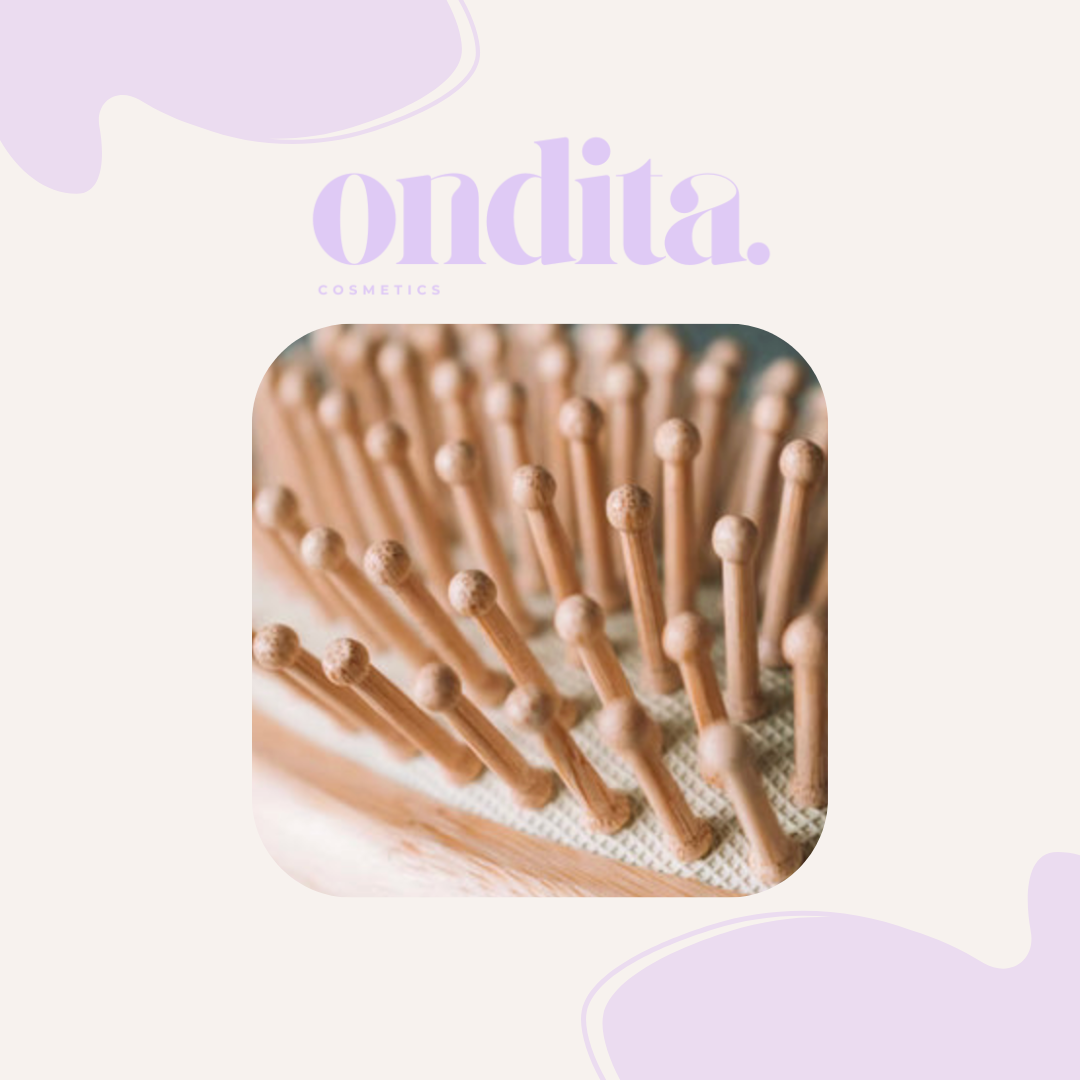 Bamboo Hairbrush - Rectangular
