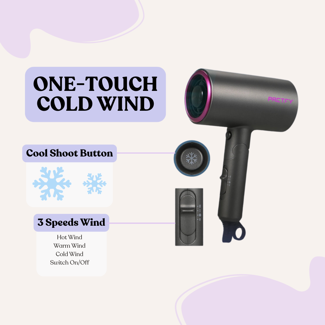 Ionic hair dryer