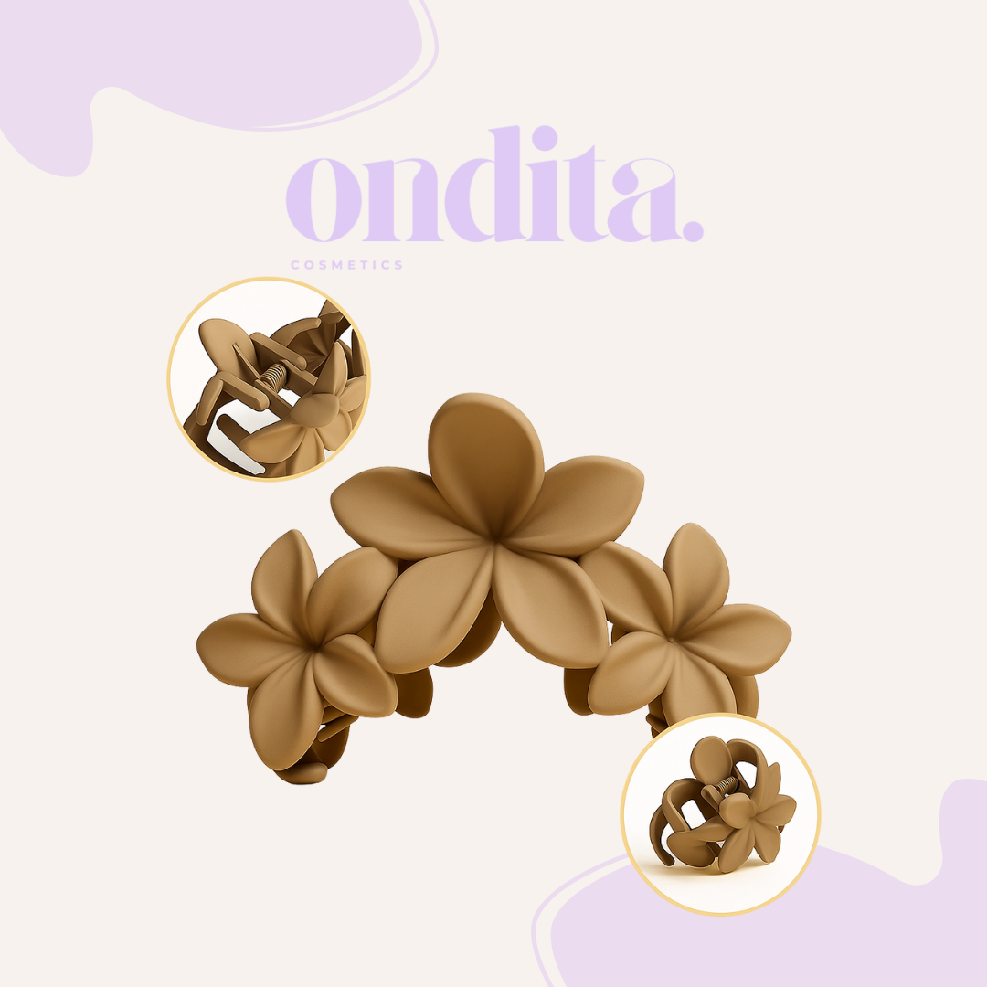 Pince à cheveux - Fleurs