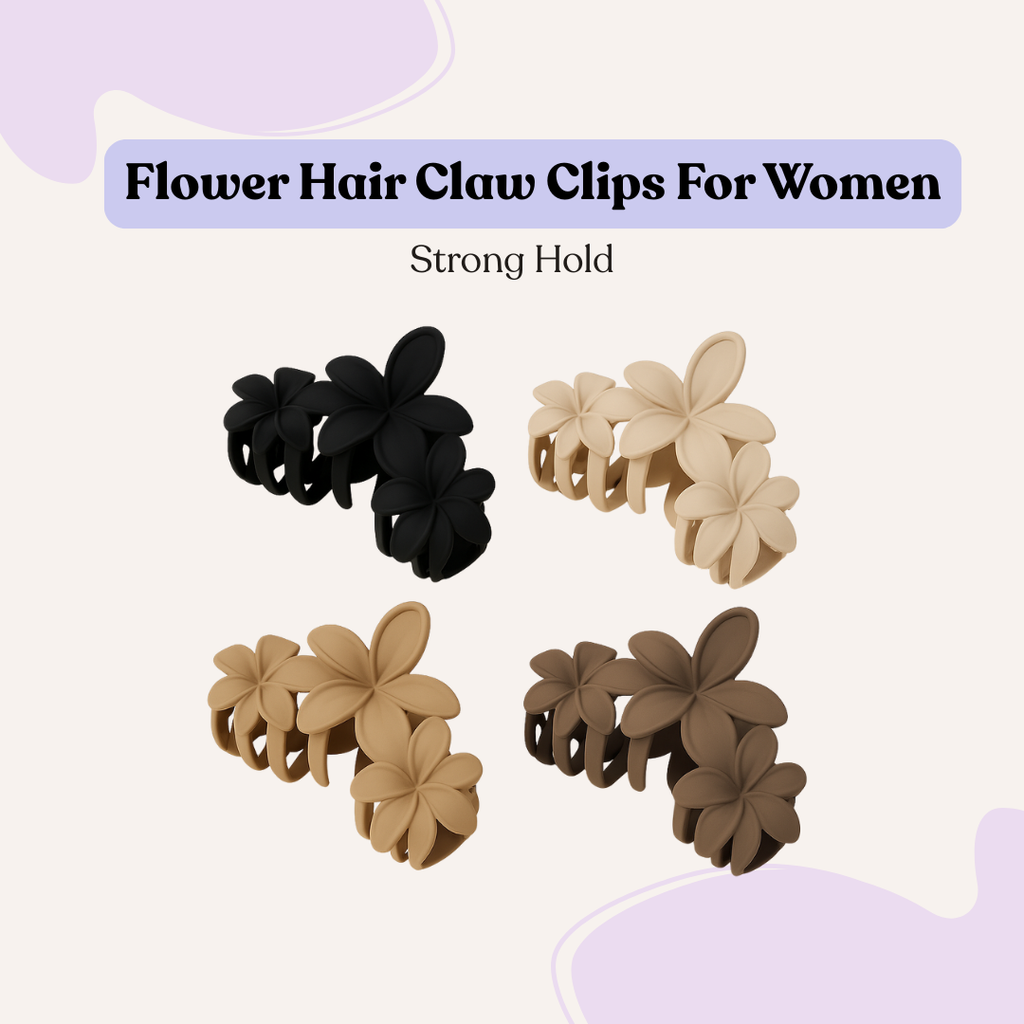 Pince à cheveux - Fleurs