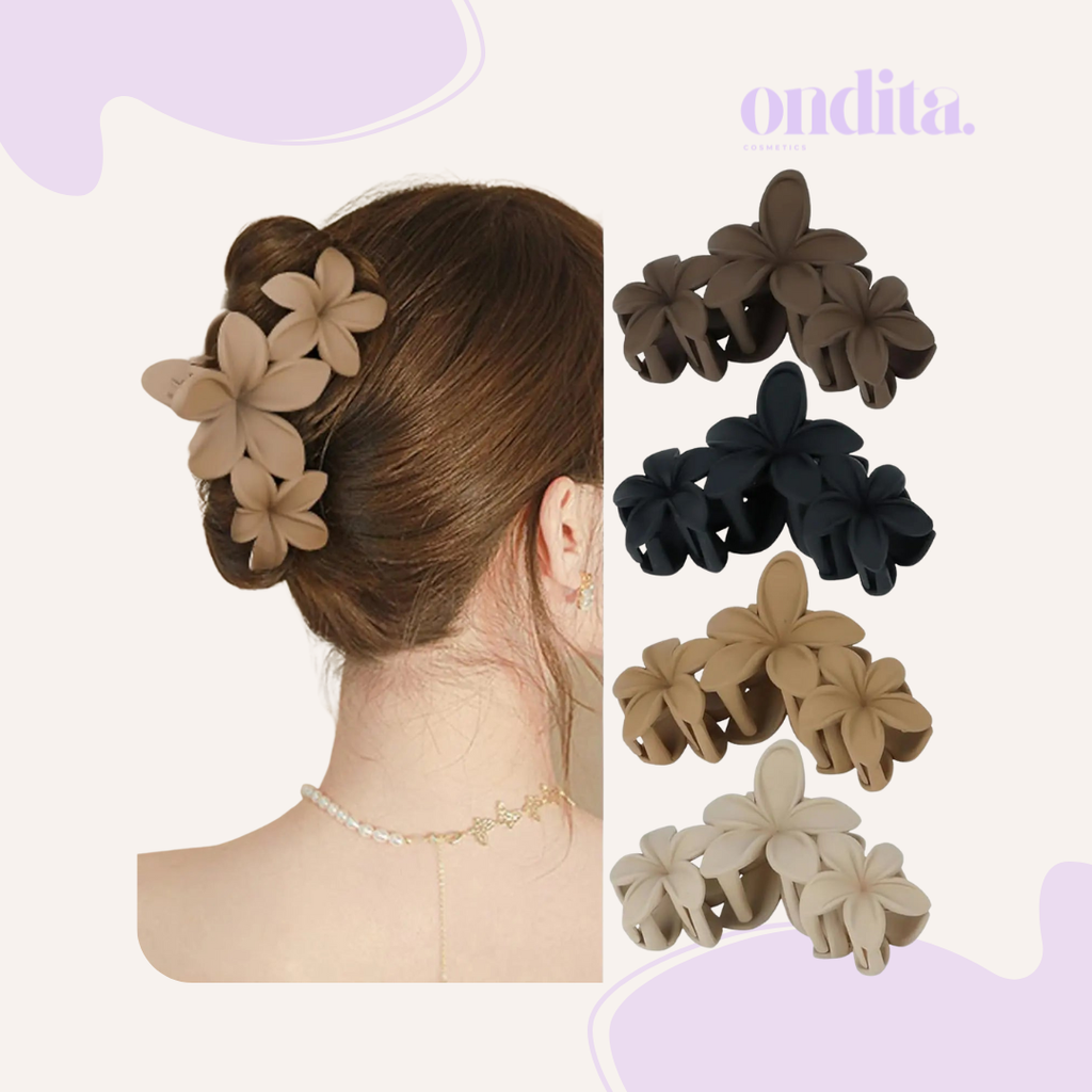 Pince à cheveux - Fleurs