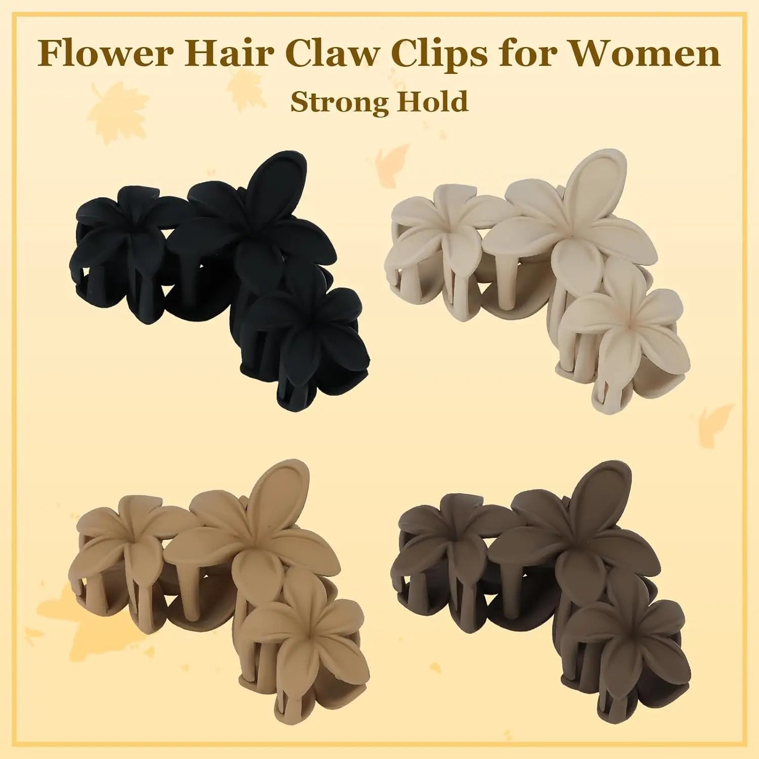 Pince à cheveux - Fleurs