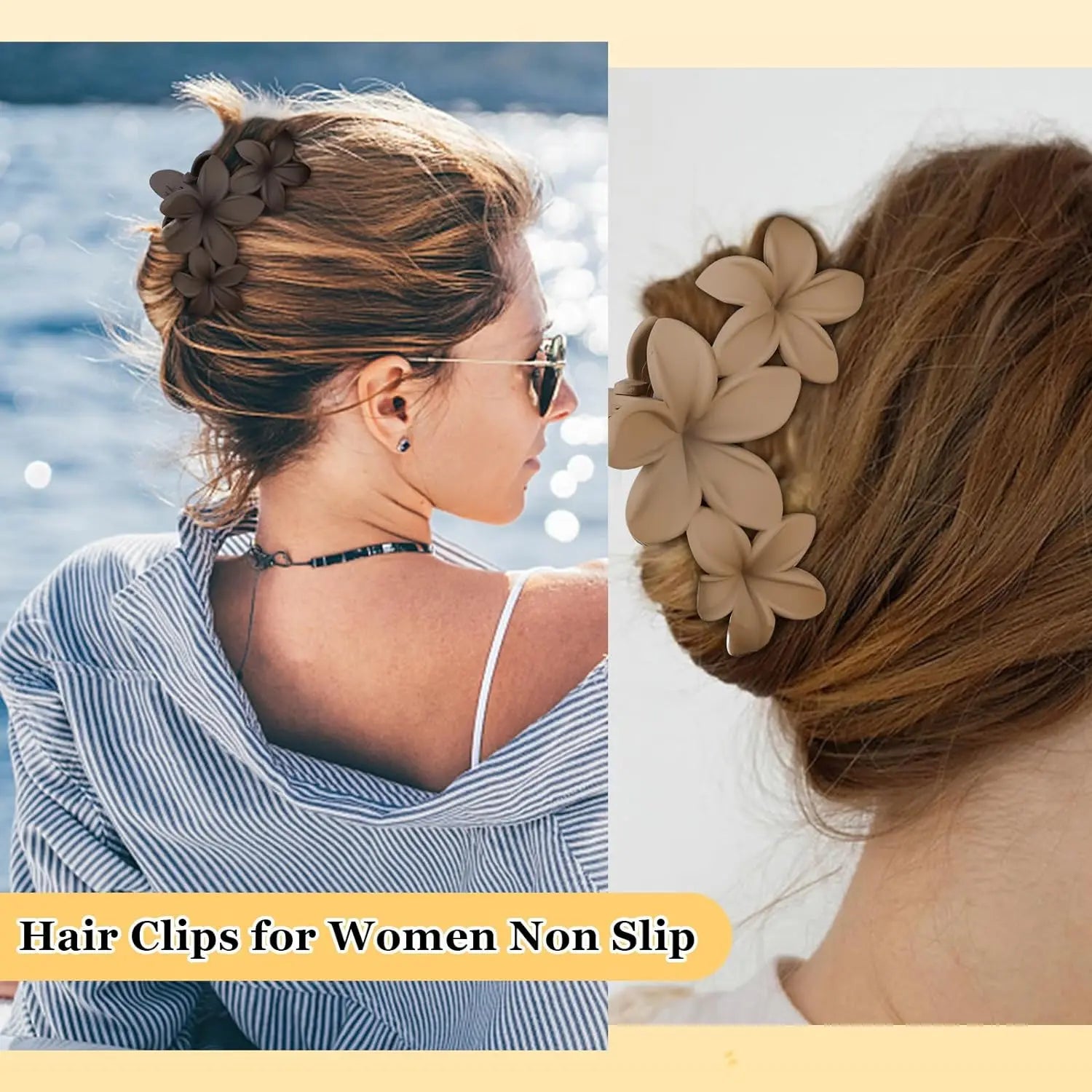 Pince à cheveux - Fleurs