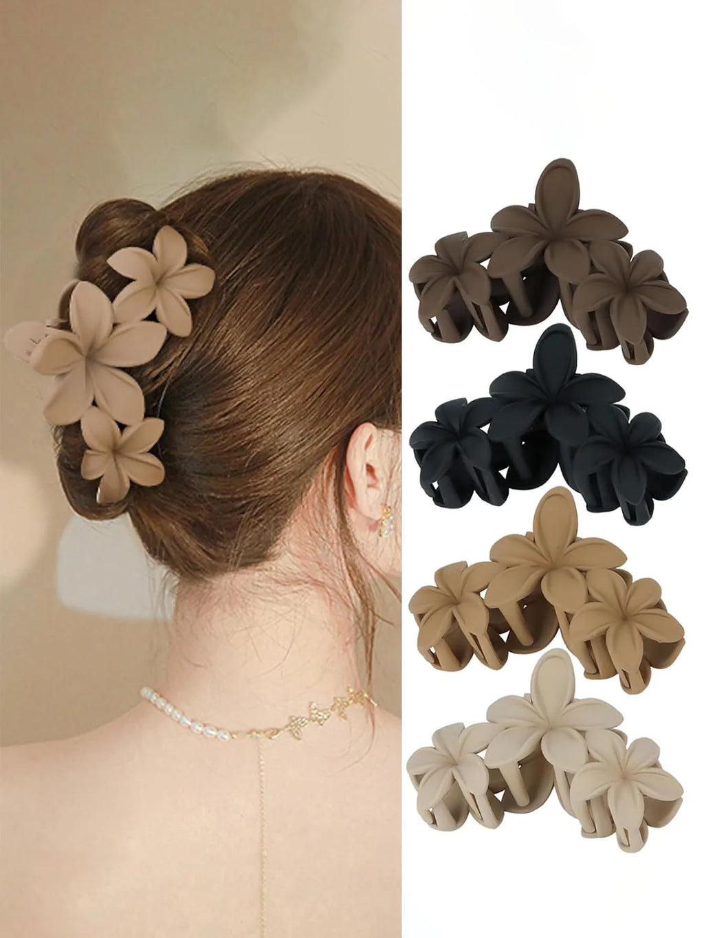 Pince à cheveux - Fleurs