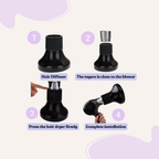 Special hair dryer for curls