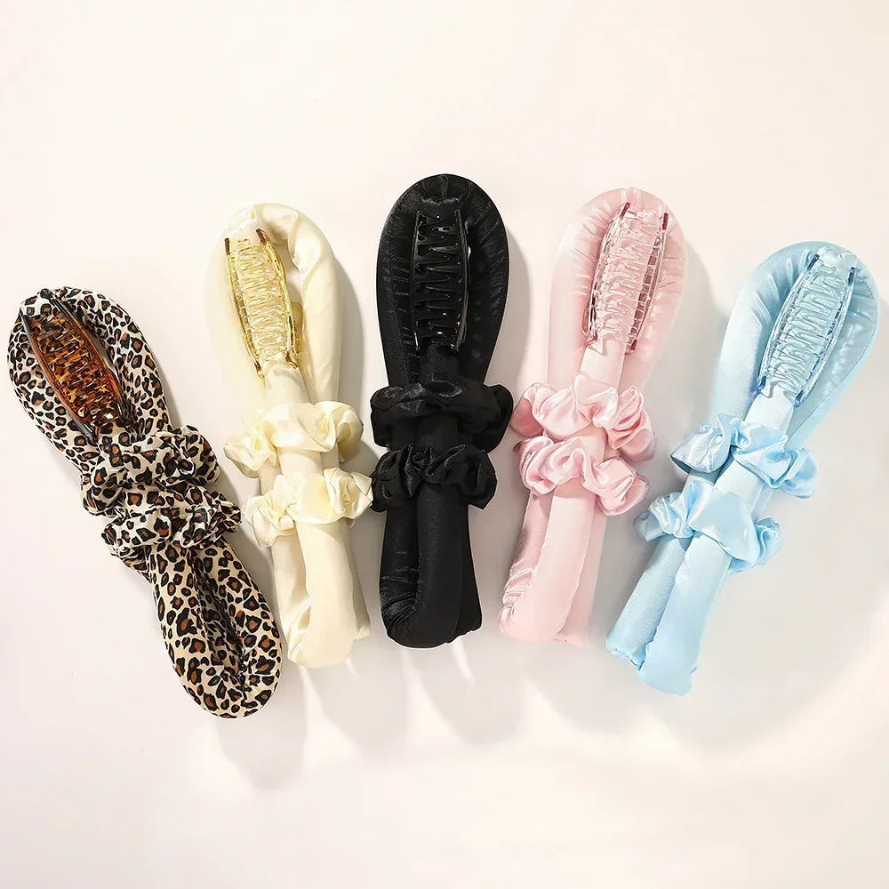 Hair Accessories Curling Set – Boucles Sans Chaleur et Sans Dommage